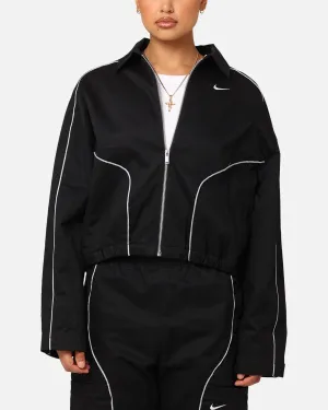 Nike Women's Sportswear Street Woven Jacket Black/Light Plum