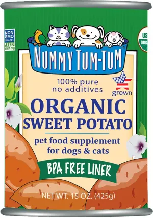 Nummy Tum Tum Organic Sweet Potato Pet Food Supplement for Dogs & Cats