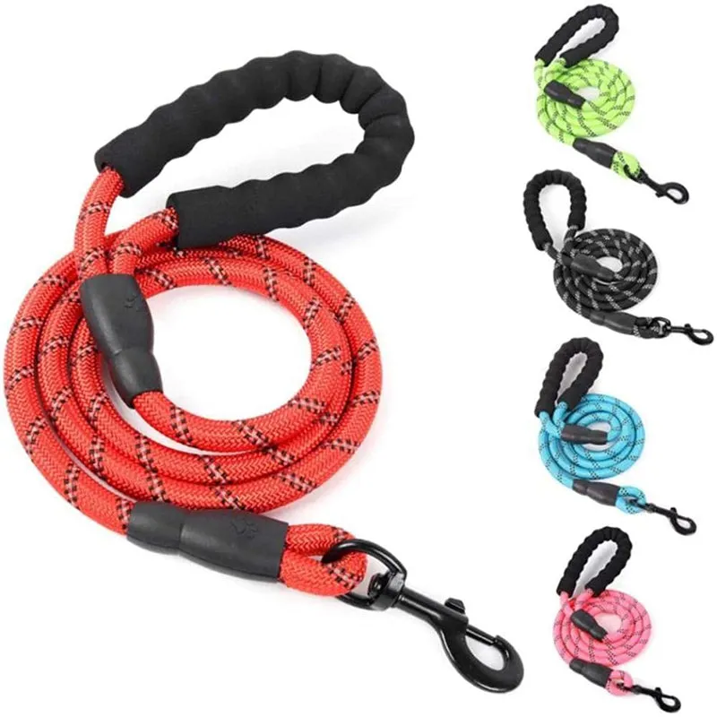 Nylon Reflective Outdoor Pet Dog Training Traction Rope