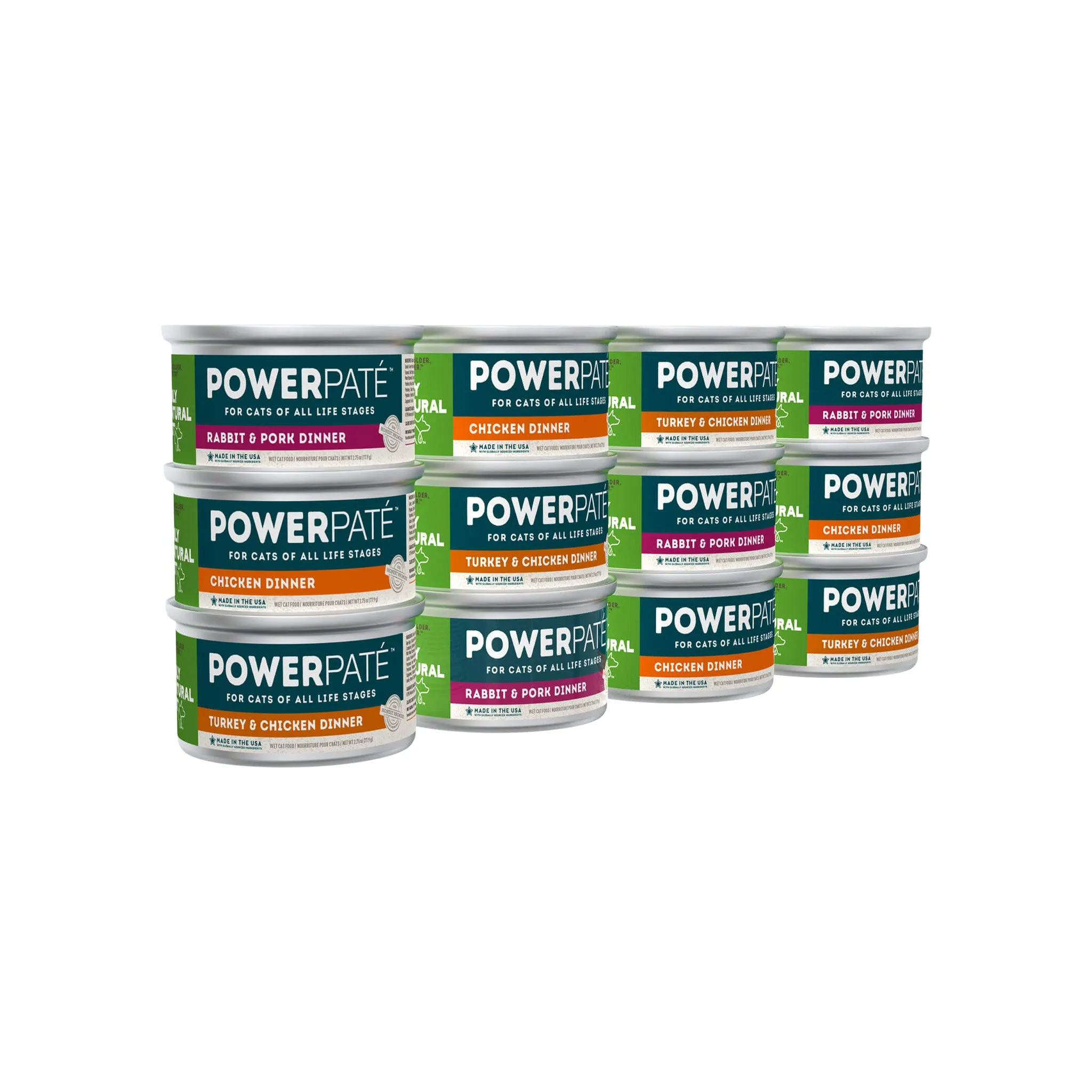 Only Natural Pet PowerPate Grain-Free Chicken Dinner Wet Cat Food