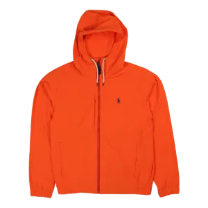 Packable Hooded Jacket Sailing Orange