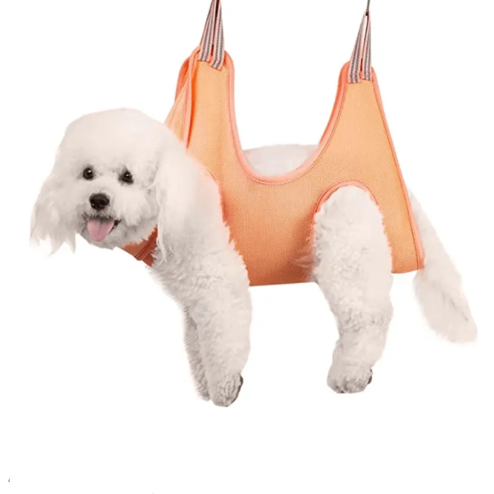 Pet Grooming Hammock For Dog & Cat, Cat Hammock Restraint Bag For Bathing Trimming Nail Clipping