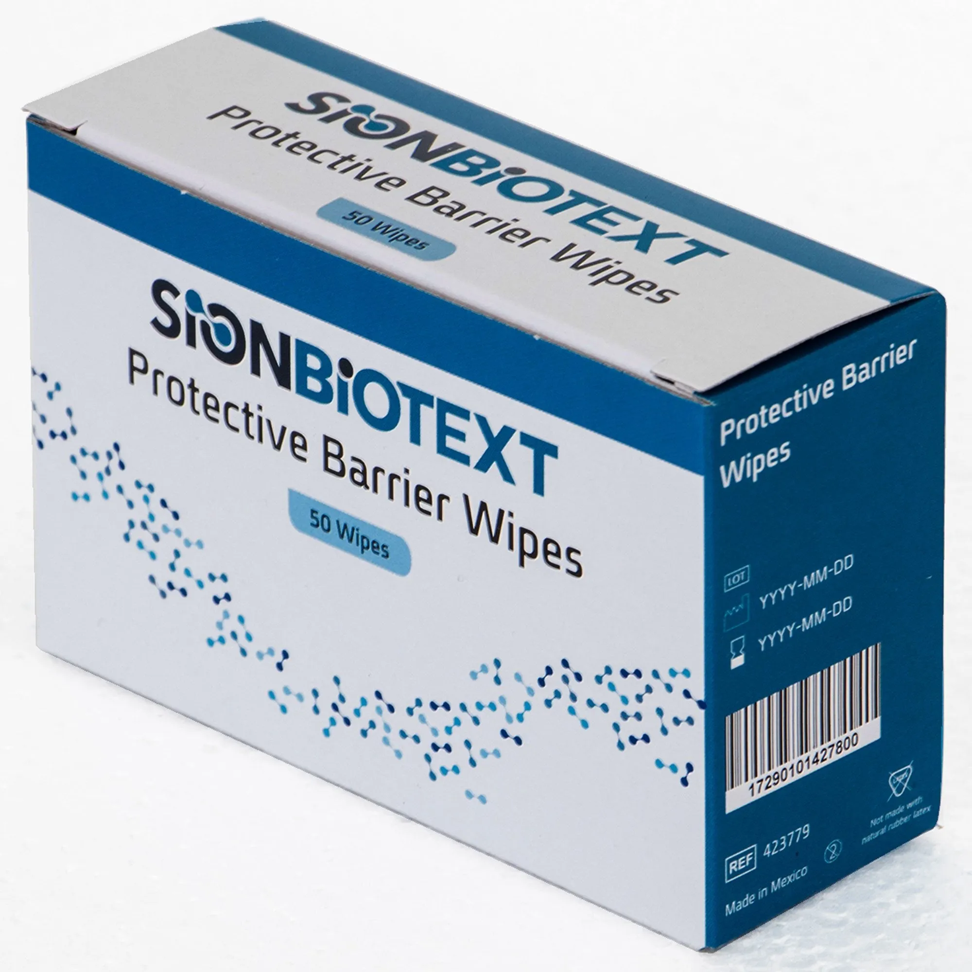 Sion Biotext Protective Barrier Wipes - 50 Per Box - replaces AllKare Item# 51037439