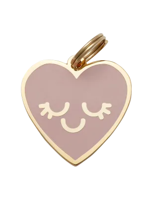 Smiling Heart Pet ID Tag