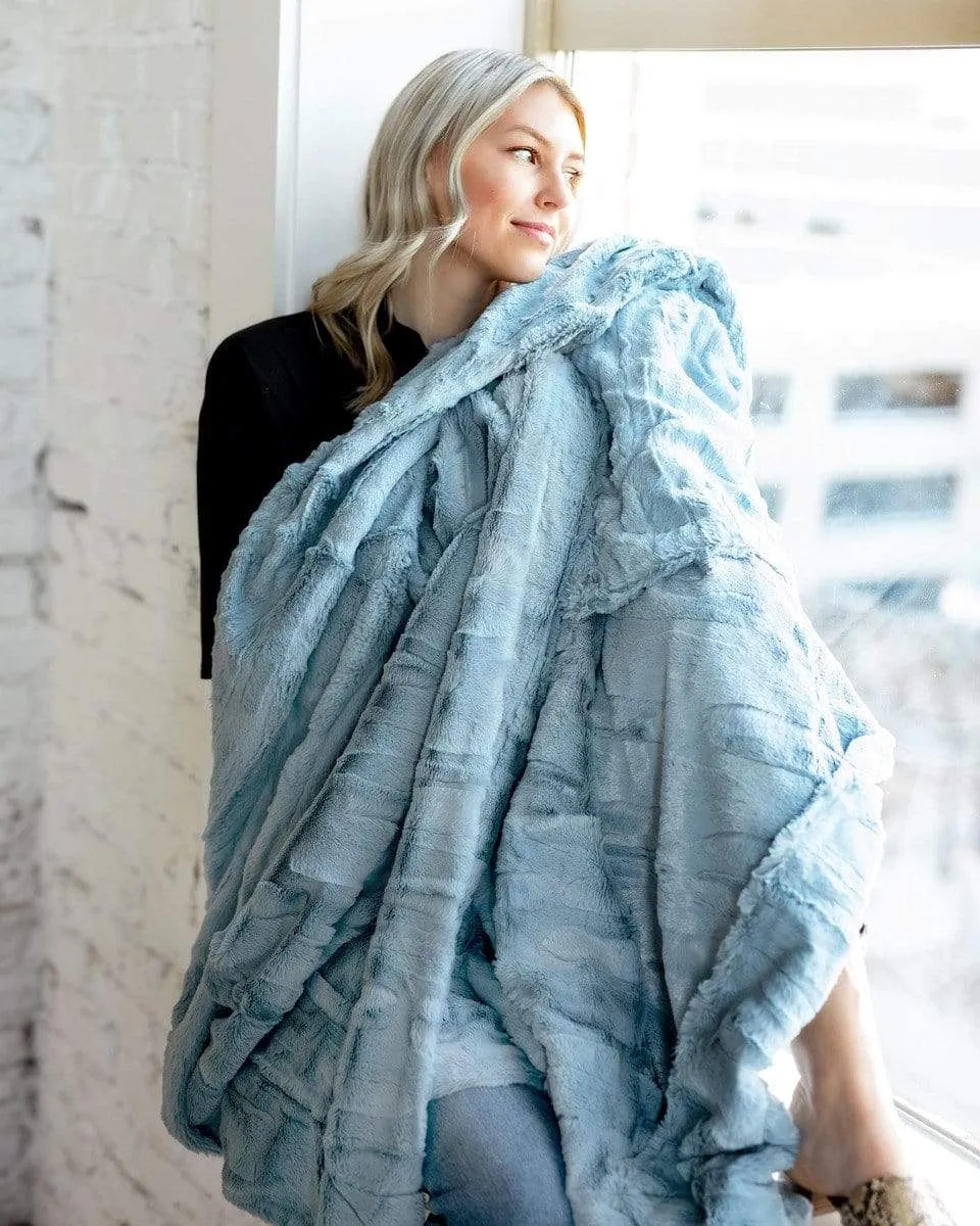 Sorbet Denim Blanket