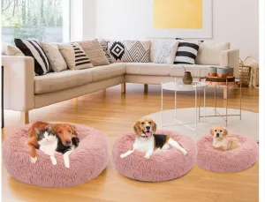 Super Fluffy Plush Warm Comfortable Soft Calming Dog Bed