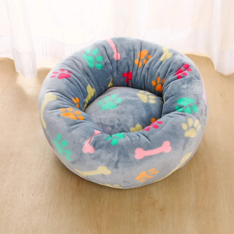 Super Fluffy Plush Warm Comfortable Soft Calming Dog Bed