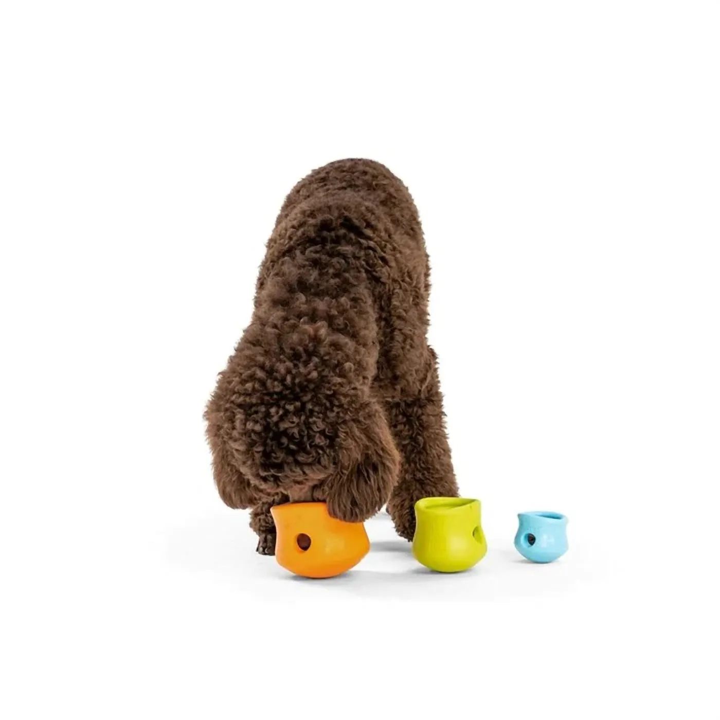 West Paw Toppl Treat Dispensing Dog Toy Blue