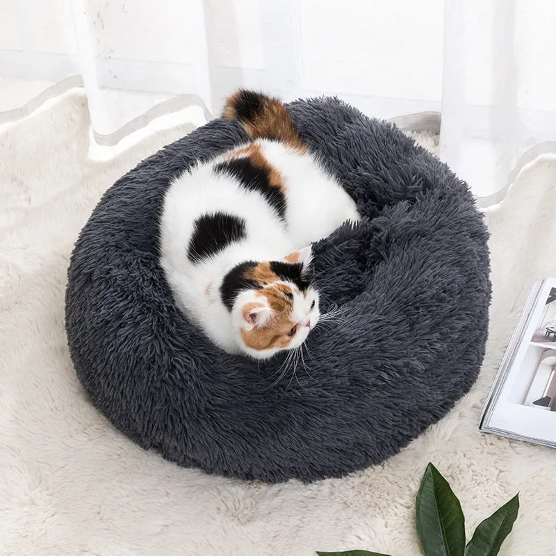 Winter Warm Pet Bed Pet Supplies Cat Pet Bed / Cama cálida para mascotas en invierno Suministros para mascotas Cama para gatos