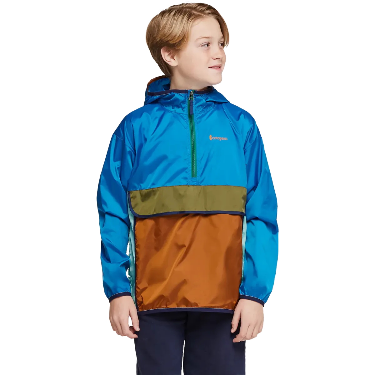 Youth Teca Half-Zip Windbreaker